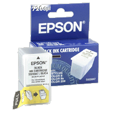 Cartucho Epson Stylus S020047 Negro