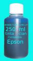 250 Ml. de tinta cyan / cian para recargar cartuchos