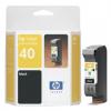 Cartucho Hewlett Packard HP 40 (51640A) Negro