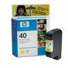 Cartucho Hewlett Packard HP 40 (51640Y) Amarillo