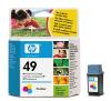 Cartucho Hewlett Packard HP 49 (51649A) Color