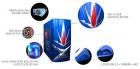 Gabinete Knight XPER Blue 480W