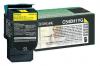 Cartucho de toner Lexmark C540H1YG amarillo original