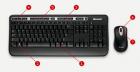 Conjunto de Teclado y Rat�n Microsoft Wireless Media Desktop 100