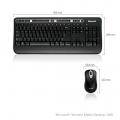 Conjunto de Teclado y Rat�n Microsoft Wireless Media Desktop 100