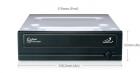 Grabadora de DVD 22x SATA Samsung SH-S223 OEM - Doble Capa