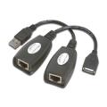 Cable Extensi�n (Alargue) USB 2.0 sobre cables cat5 o 6 USB-RJXT