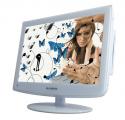 Televisor LCD de 22" - TV LCD Blusens M95 con DVD blanco