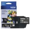 Cartucho Brother LC75BK, LC73BK, LC1240BK Negro