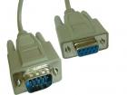Cable Extensi�n (Alargue) Serie DB09 Macho/Hembra 1.8 Mt.