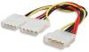 Cable de alimentaci�n en Y de 1 a 2 molex (IDE)