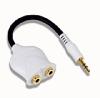 Adaptador 1 Plug M a 2 Jack H