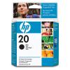 Cartucho Hewlett Packard HP 20 (C6614D) Negro