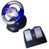 Volante con pedalera y vibracion Kolke para PC