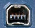 conector USB Mini B de 4 contactos hembra